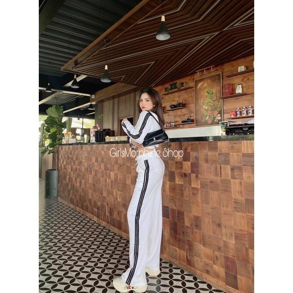 SET THỂ THAO VIỀN CỔ ĐIỂN - ẢNH THẬT SHOP CHỤP - CHẤT THUN DÀY DẶN MỊN ĐẸP