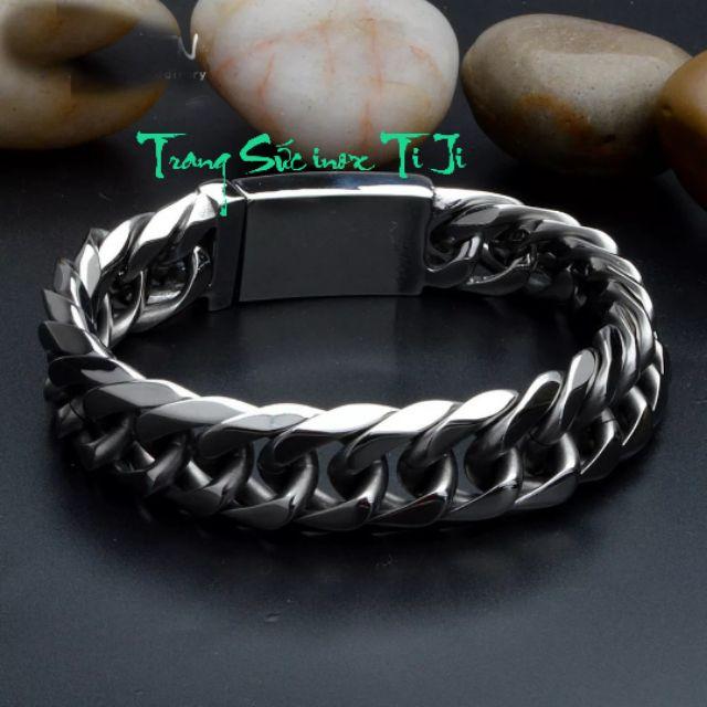 Lắc tay nam kiểu lặc đôi 14mm