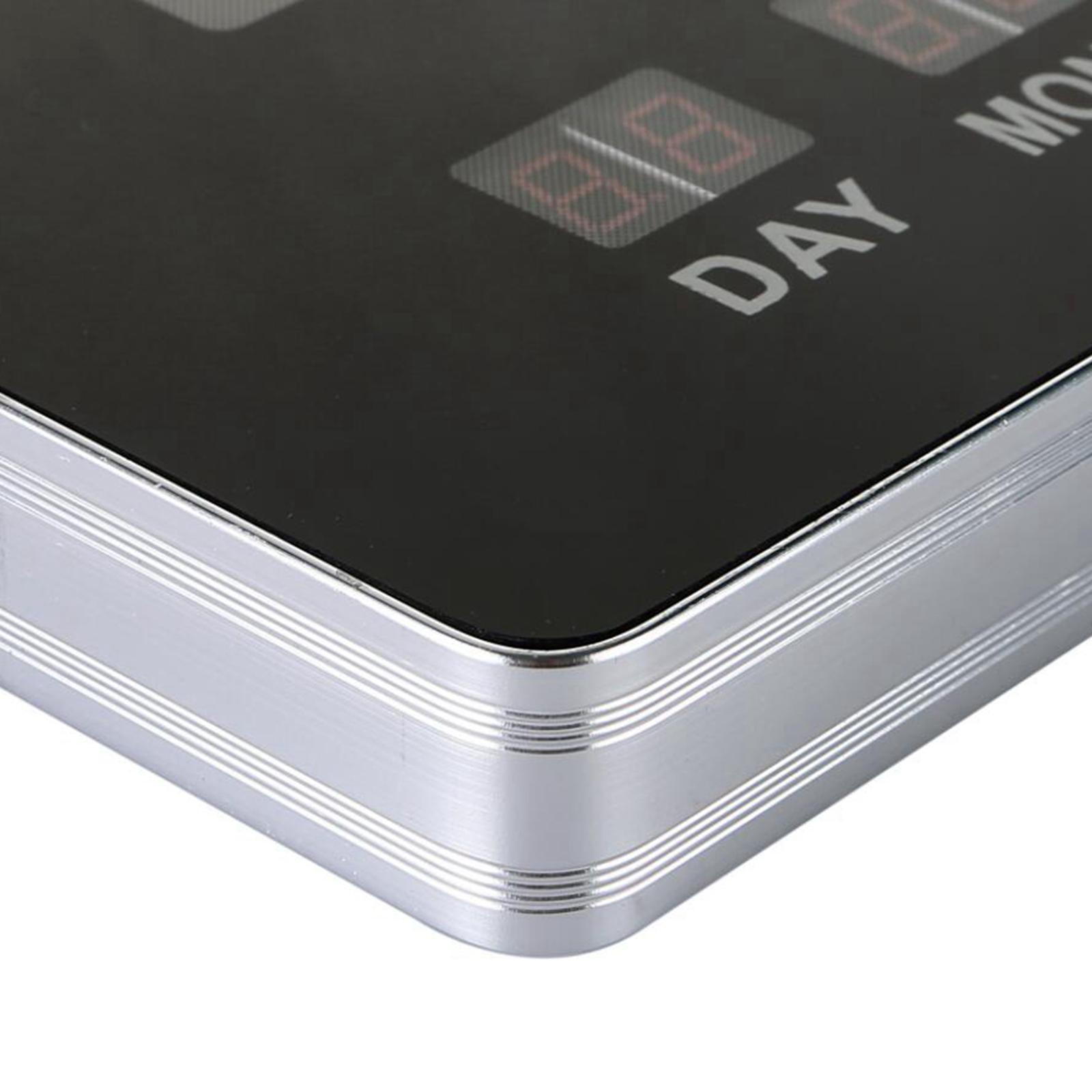 17'' LED Screen Clock 24H Time  US