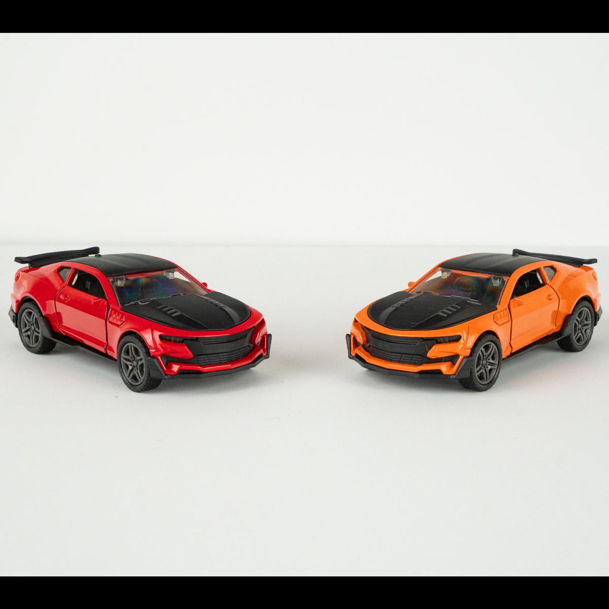 Đồ Chơi Mô Hình Xe CC Ba Cửa Chạy Trớn - Toys&amp;Joys 53235 - Màu Cam