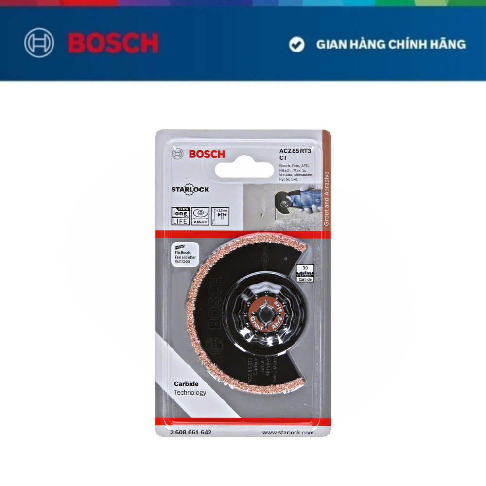 Lưỡi cắt rãnh Bosch ACZ 85 RT 85mm