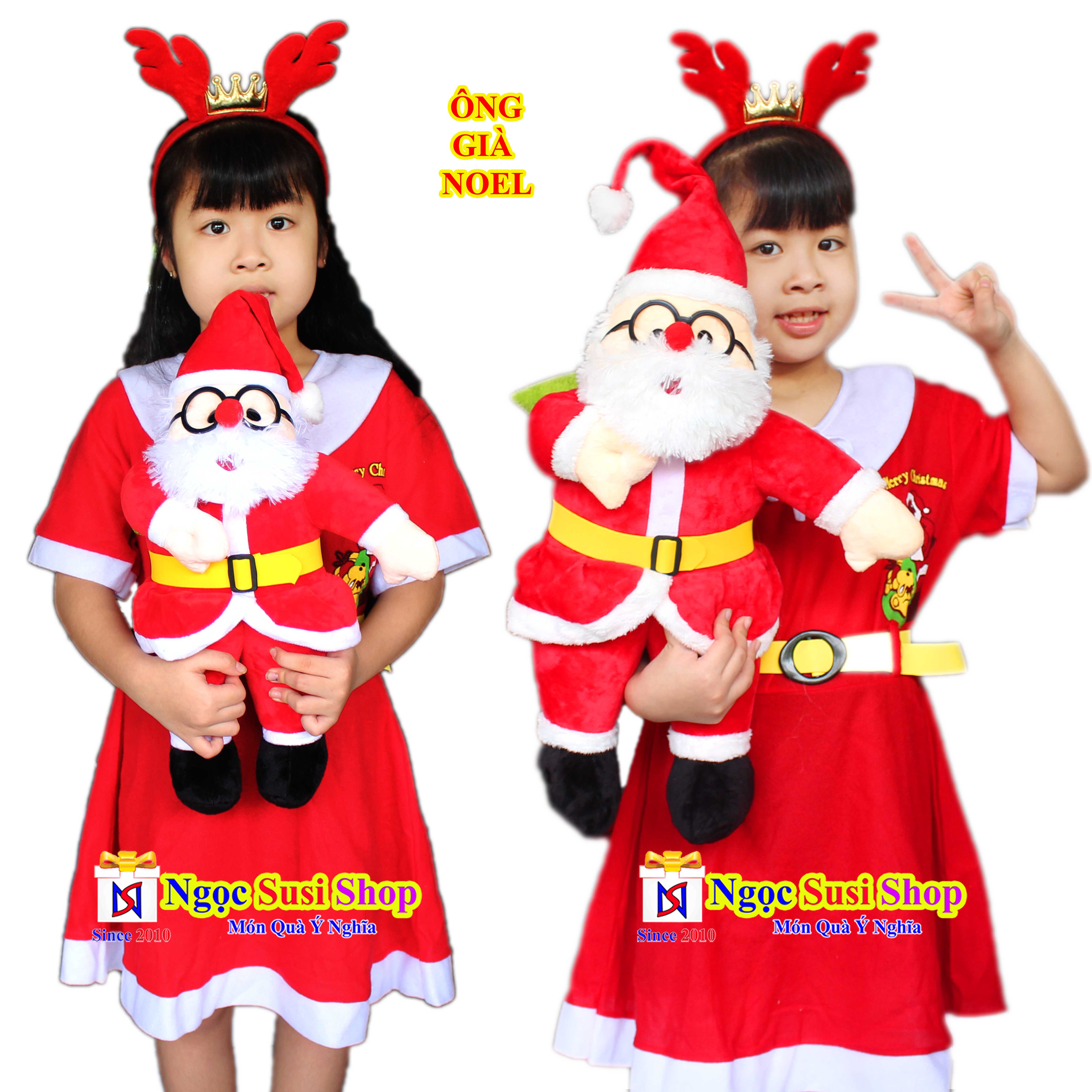 THÚ BÔNG ÔNG GIÀ NOEL SIÊU ĐẸP
