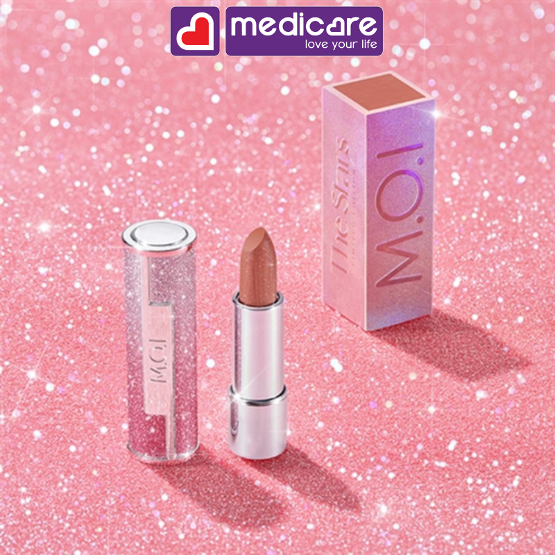 Son thỏi lì M.O.I love holiday the star lipstick 4g