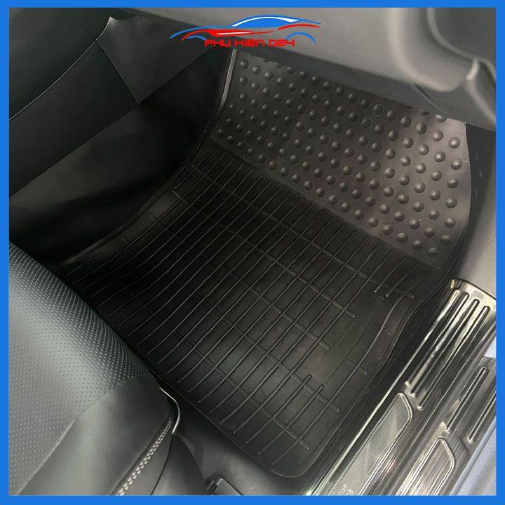 Thảm lót sàn ô tô cao su 3D Altis 2022-2023 không mùi, chống trơn trượt mài mòn tốt