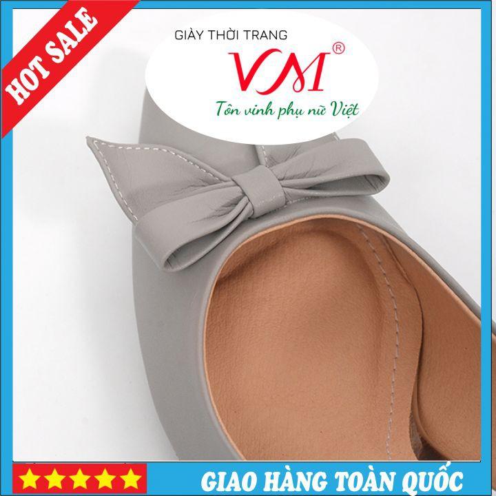 Giầy Cao Gót 5 Phân, Màu Ghi, Mũi Nhọn Thanh Lịch - HT16A.5F.Ghi