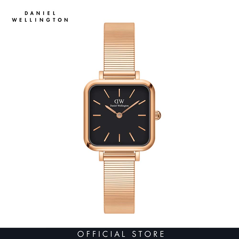 Đồng hồ Nữ Daniel Wellington dây lưới - Quadro Studio 22x22 mm DW00100518