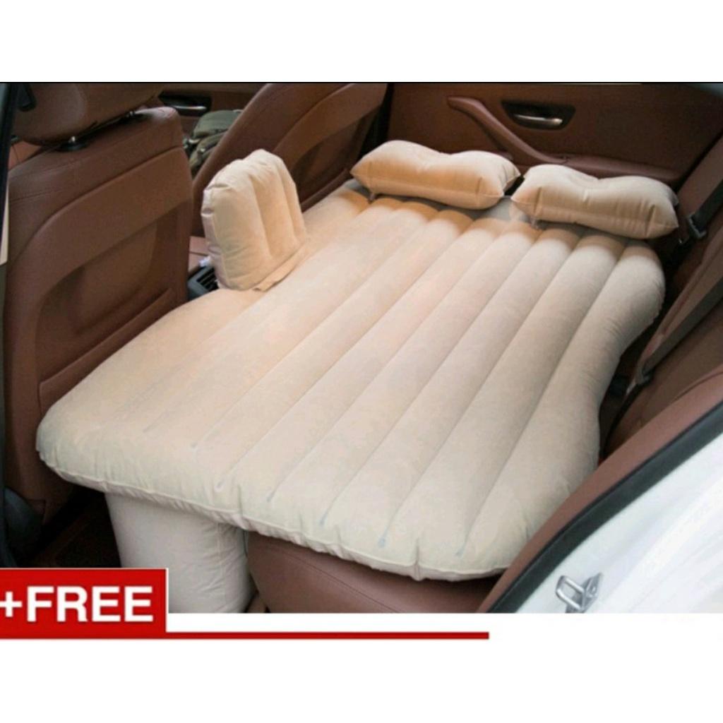 Đệm Hơi Cao Cấp Trên Ô Tô Tặng Kèm Bơm Điện Và 2 Gối