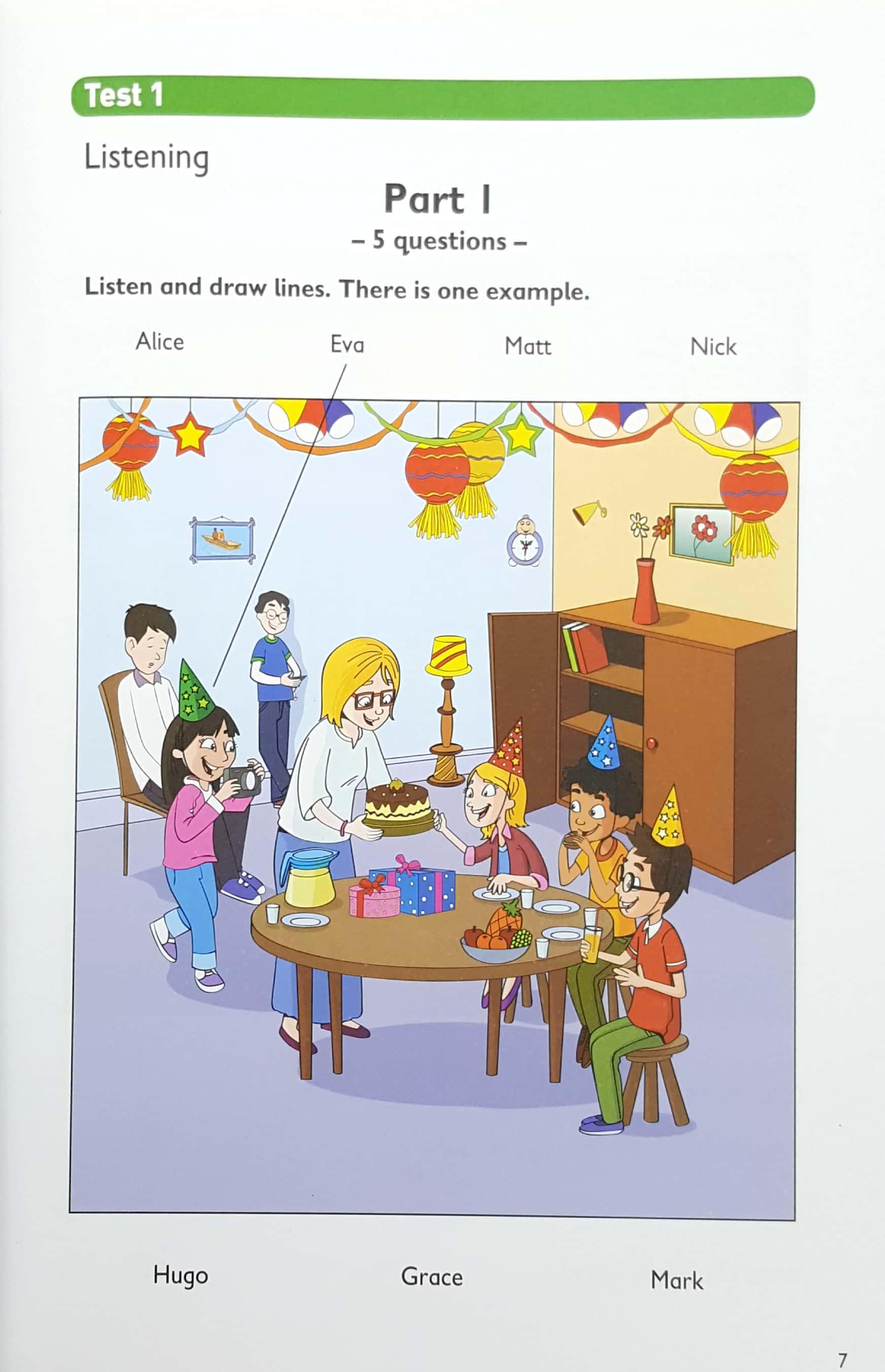 Sách Collins - Pre A1 Starters - Three Practice Tests - Kèm 1 MP3 (Format 2018) - ảnh 6