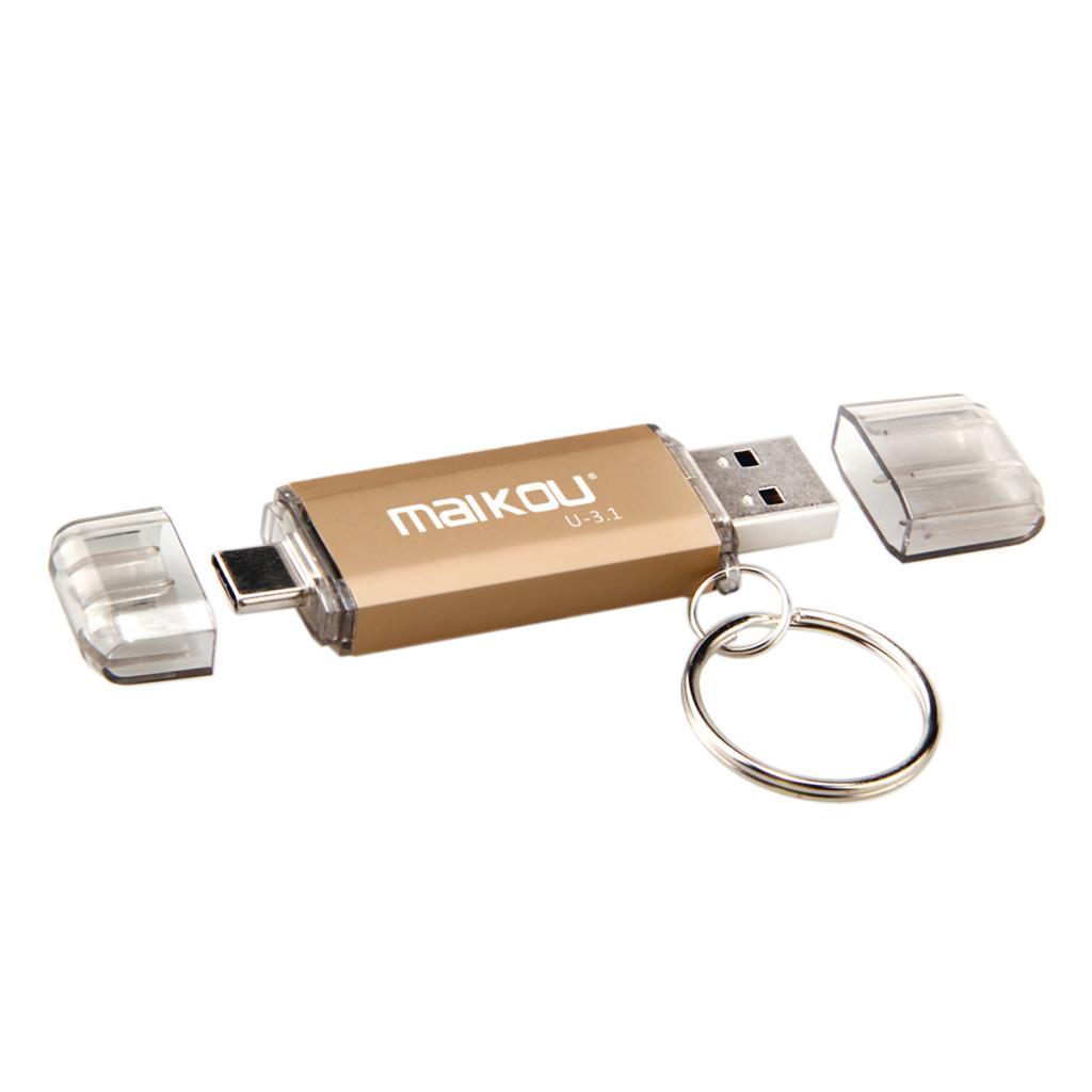 2 in 1 USB 3.0+Type C OTG Flash Drive Memory Stick High Speed