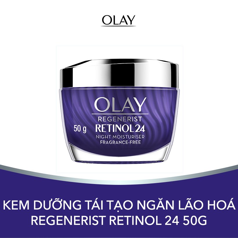 Kem Dưỡng OLAY Retinol 24 Tái Tạo Da Chống Lão Hóa Toàn Diện 50g