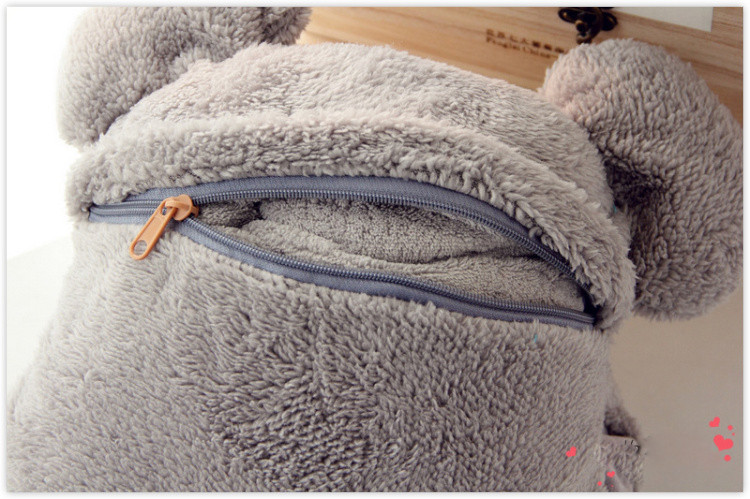 bộ chăn gối gấu lớn