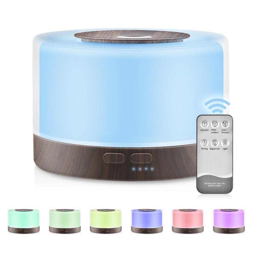 500ML Siêu Âm Thanh Máy Tạo Độ Ẩm Không Khí Tinh Máy Khuếch Tán Tinh Dầu Cho Nhà Phun Sương Tạo Ẩm Hình Ếch Con Phun Sương Tạo Có Đèn LED Đèn Ngủ & Điều Khiển Từ Xa điều Khiển