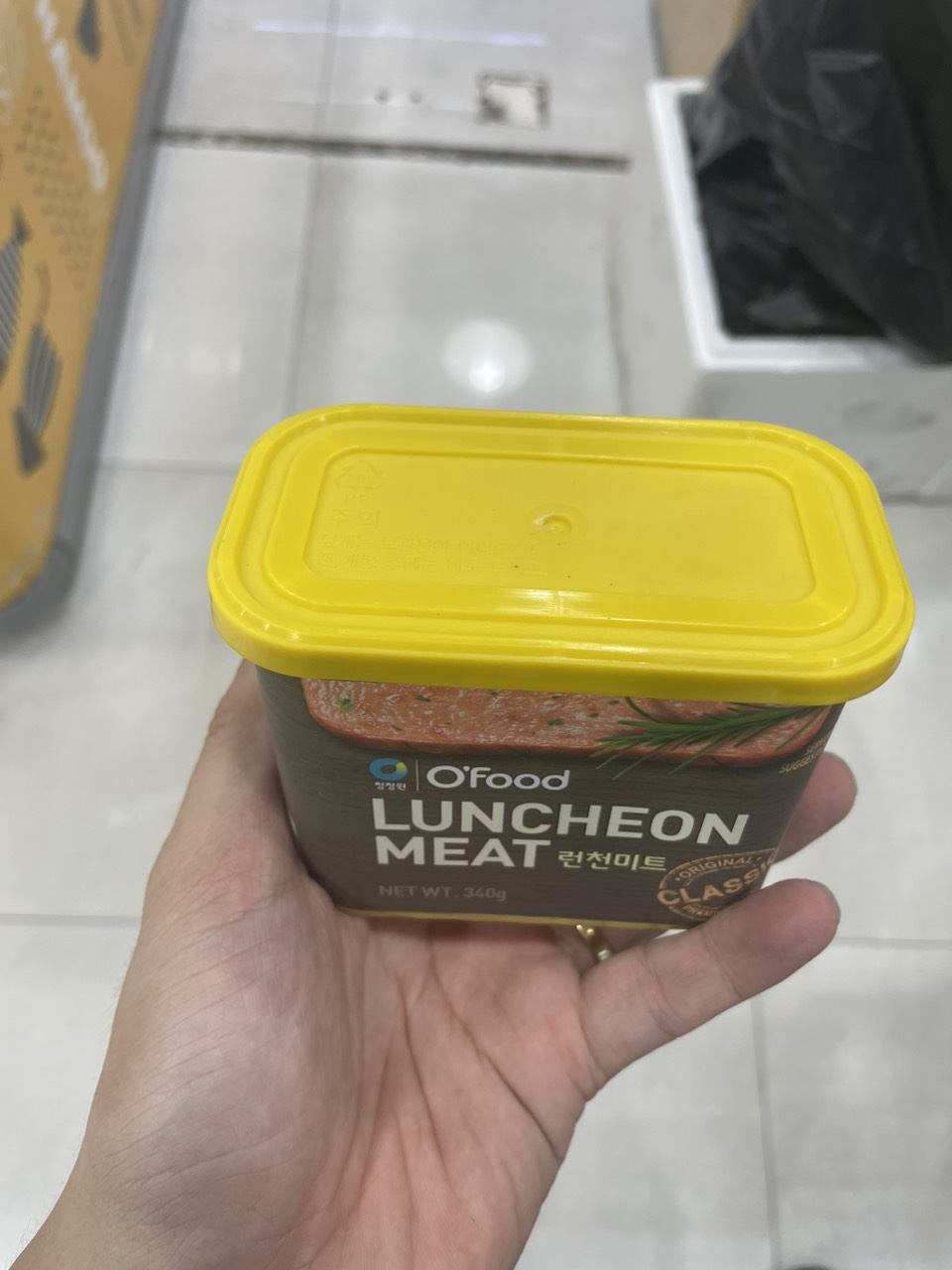 Thịt Hộp Luncheon Meat Daesang Hàn Quốc Hộp 340G / 대상) 런천미트 (계육혼합수출용) 340G