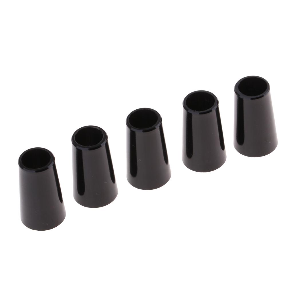 4x5pcs Black Golf Shaft Sleeve Ferrules .335 .370 Cap Adapter Ring 0.335  Wood