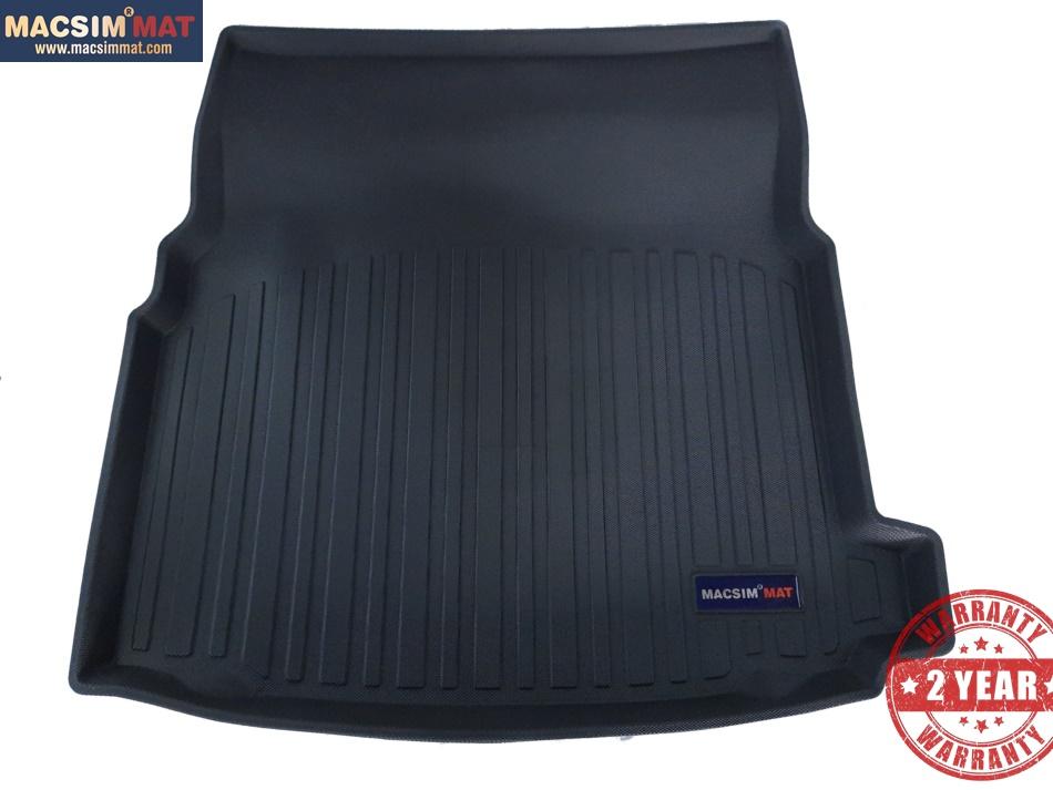Thảm lót cốp Mercedes CLS 2018-đến nay nhãn hiệu Macsim chất liệu TPV cao cấp màu đen