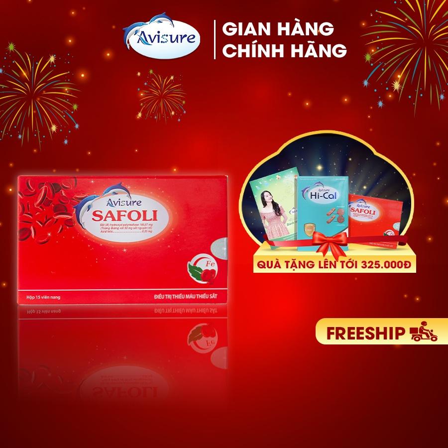 Avisure Safoli - sắt hữu cơ cho phụ nữ mang thai 30 viên