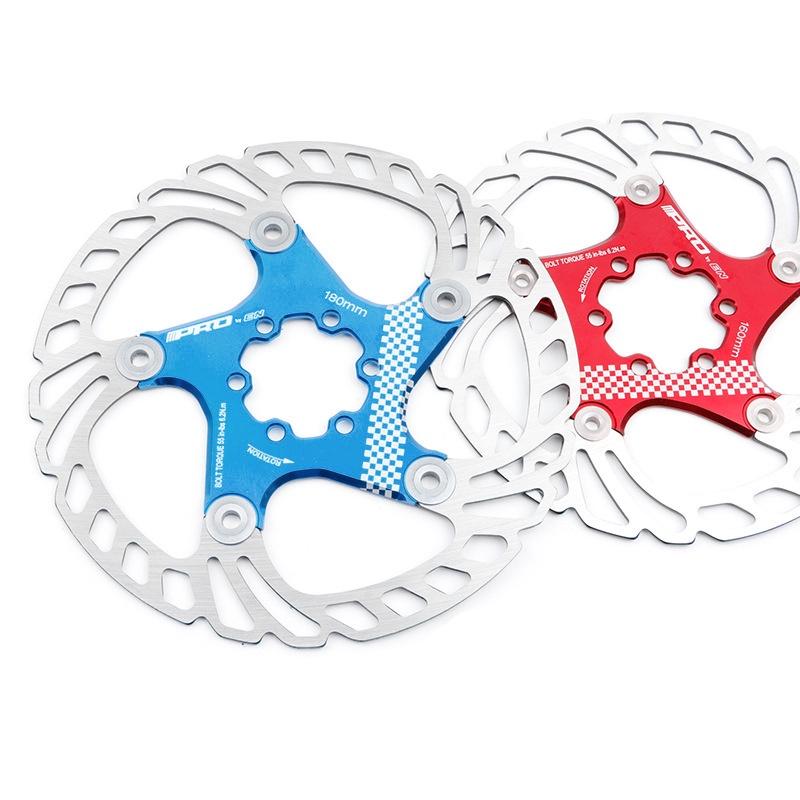 Bicycle Brake Disc Pads Cooling Disc Floating Ice Rotor For MTB Mountain Gravel Road 180mm 160mm Rotor Bicycle Part