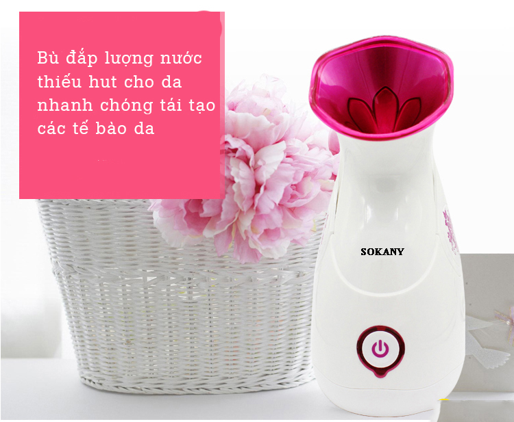 Máy xông da mặt Sokany ZJ-608 - Hàng chính hãng