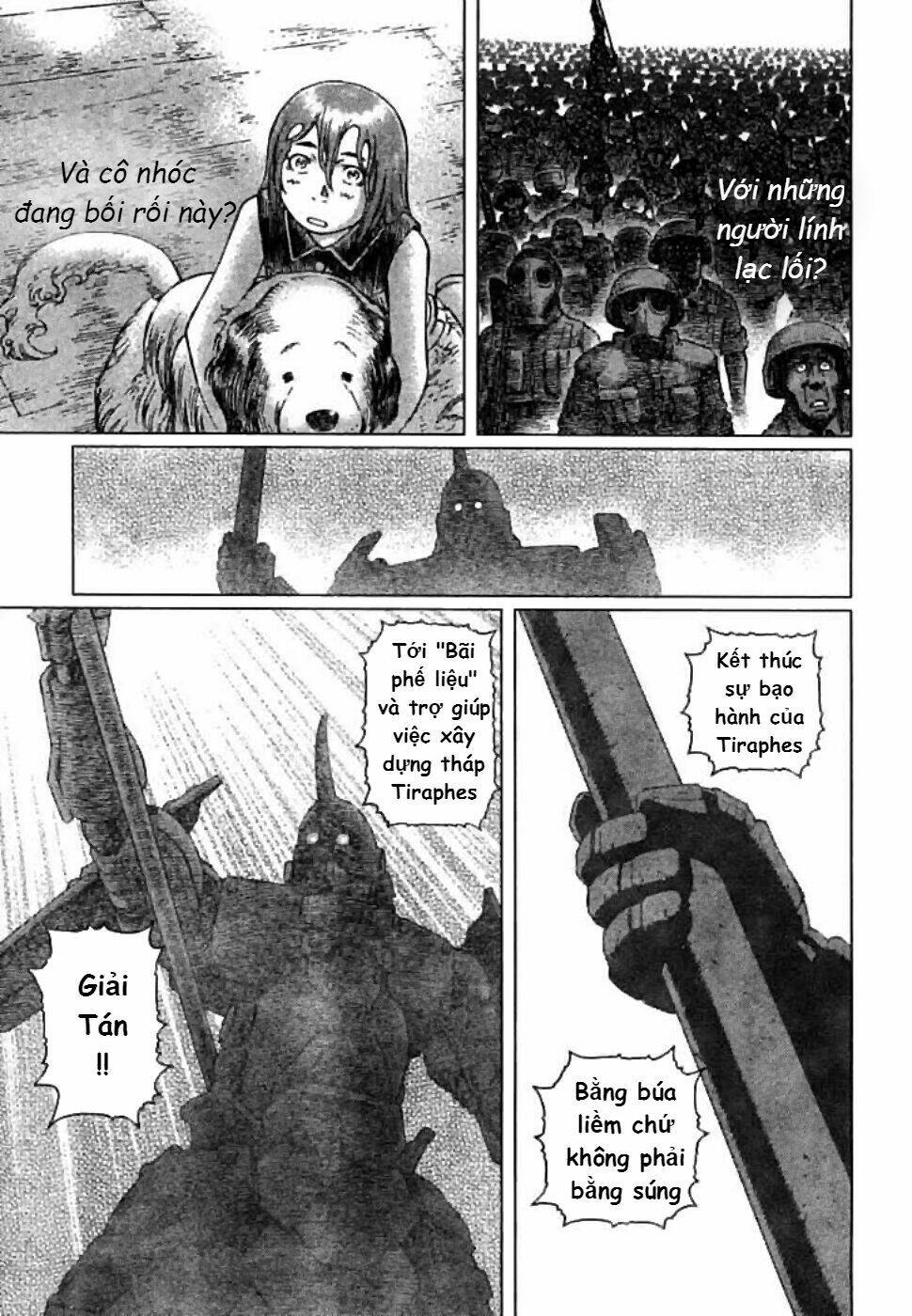 thiên thần chiến tranh alita ngoại truyện chapter 3 16