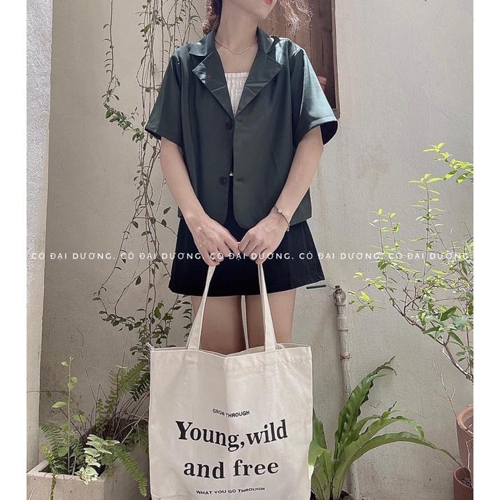Áo blazer cộc 570