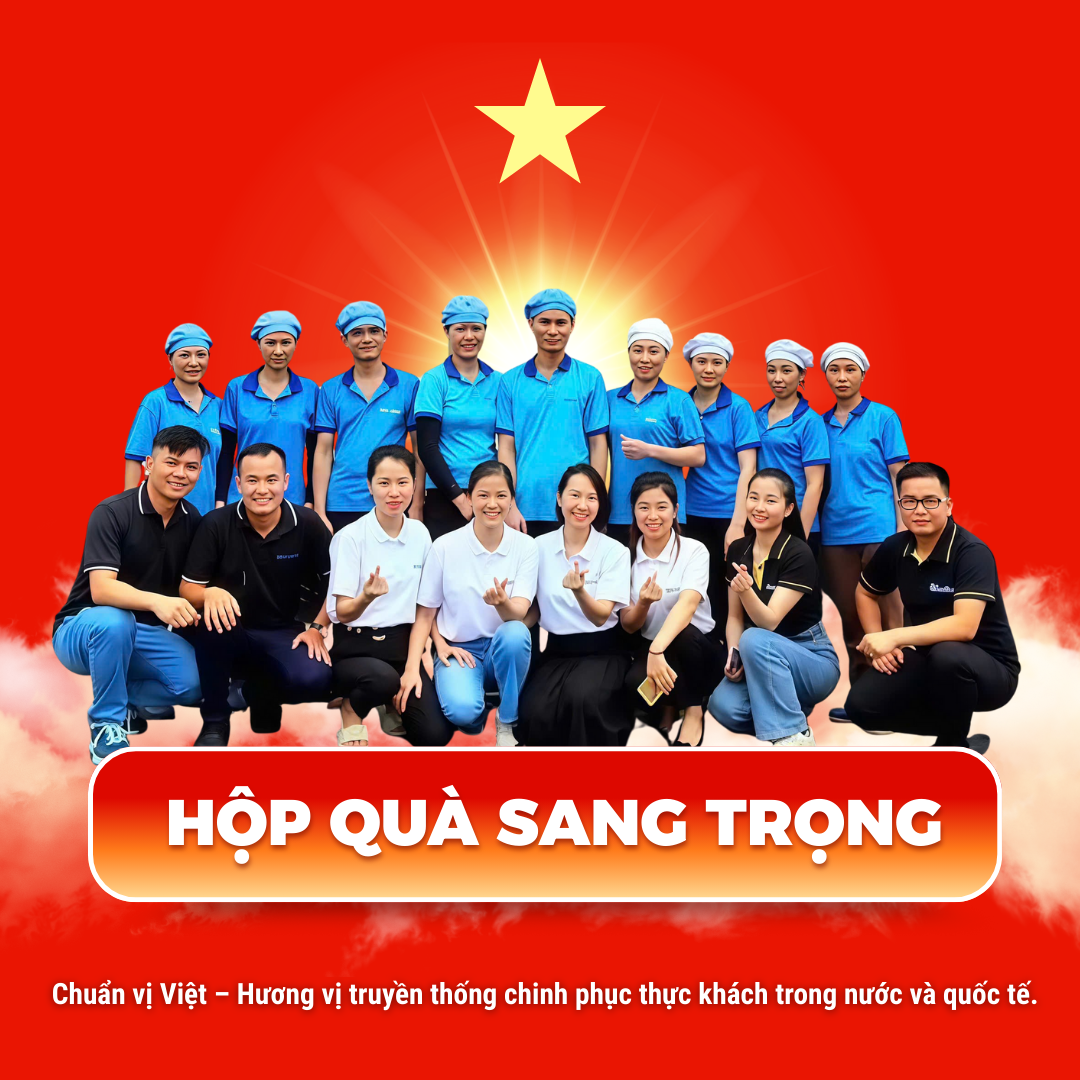 Hộp Quà Đặc Sản OCOP Hải Phòng Sovifood Cao Cấp – Cá Mòi Kho Niêu Đất 500G, Ruốc Tôm 200G, Pate Cột Đèn 570G – Quà Biếu Sang Trọng, Ý Nghĩa