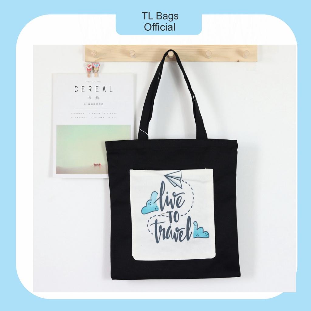 Túi Tote, Canvas TL Form Nhật , Có Nhiều Hình Mẫu Cho Các Bạn Lựa Chọn