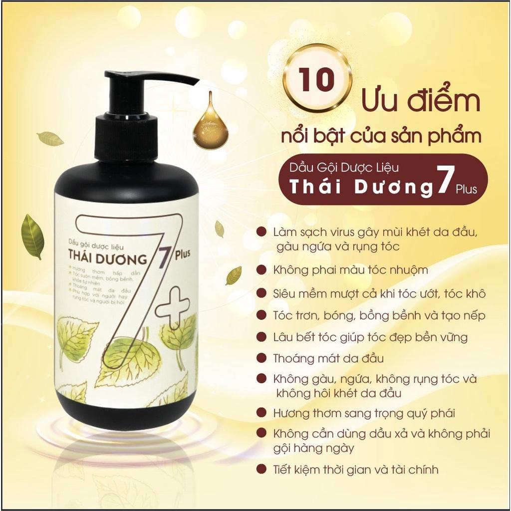 DẦU GỘI THÁI DƯƠNG 7 PLUS 100ML