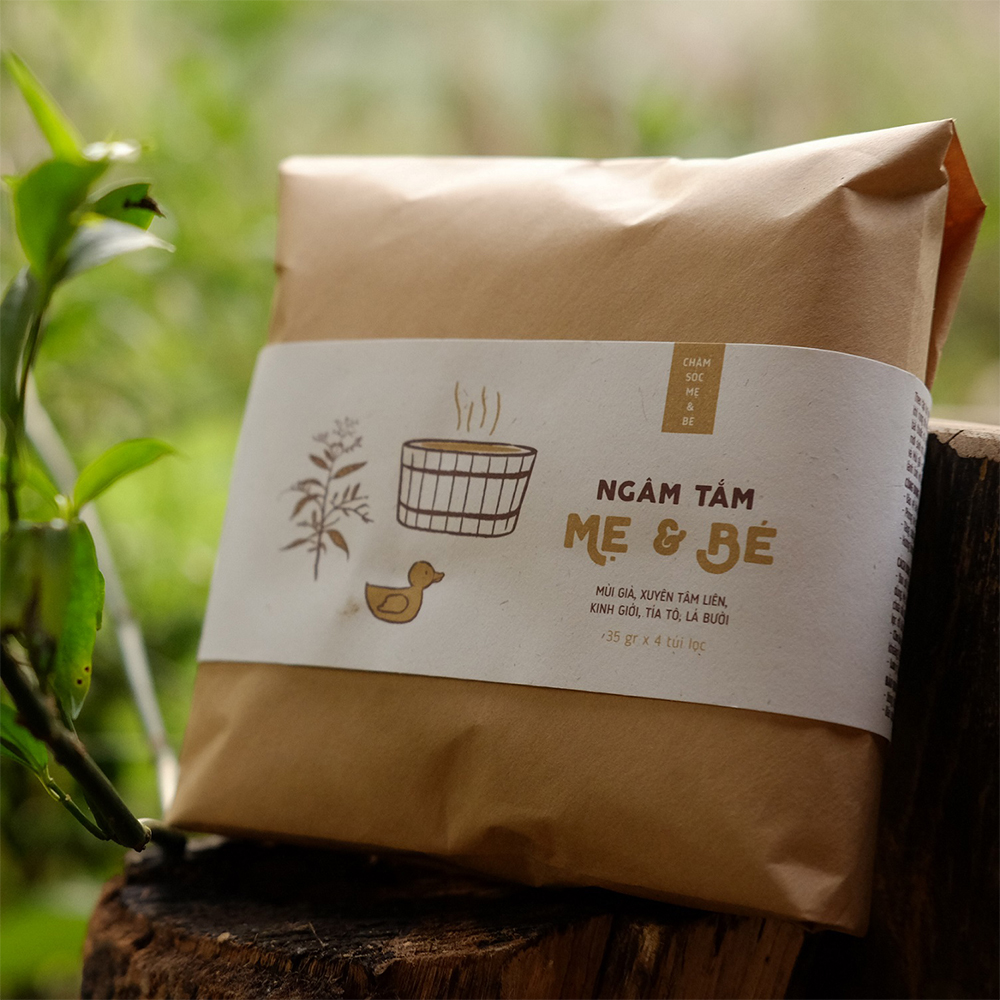 Ngâm tắm Mẹ & Bé (túi lọc) 35gr 