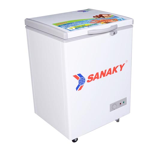 TỦ ĐÔNG MINI SANAKY 100 LÍT VH-1599HY ĐỒNG (R600A) - CHỈ GIAO HCM