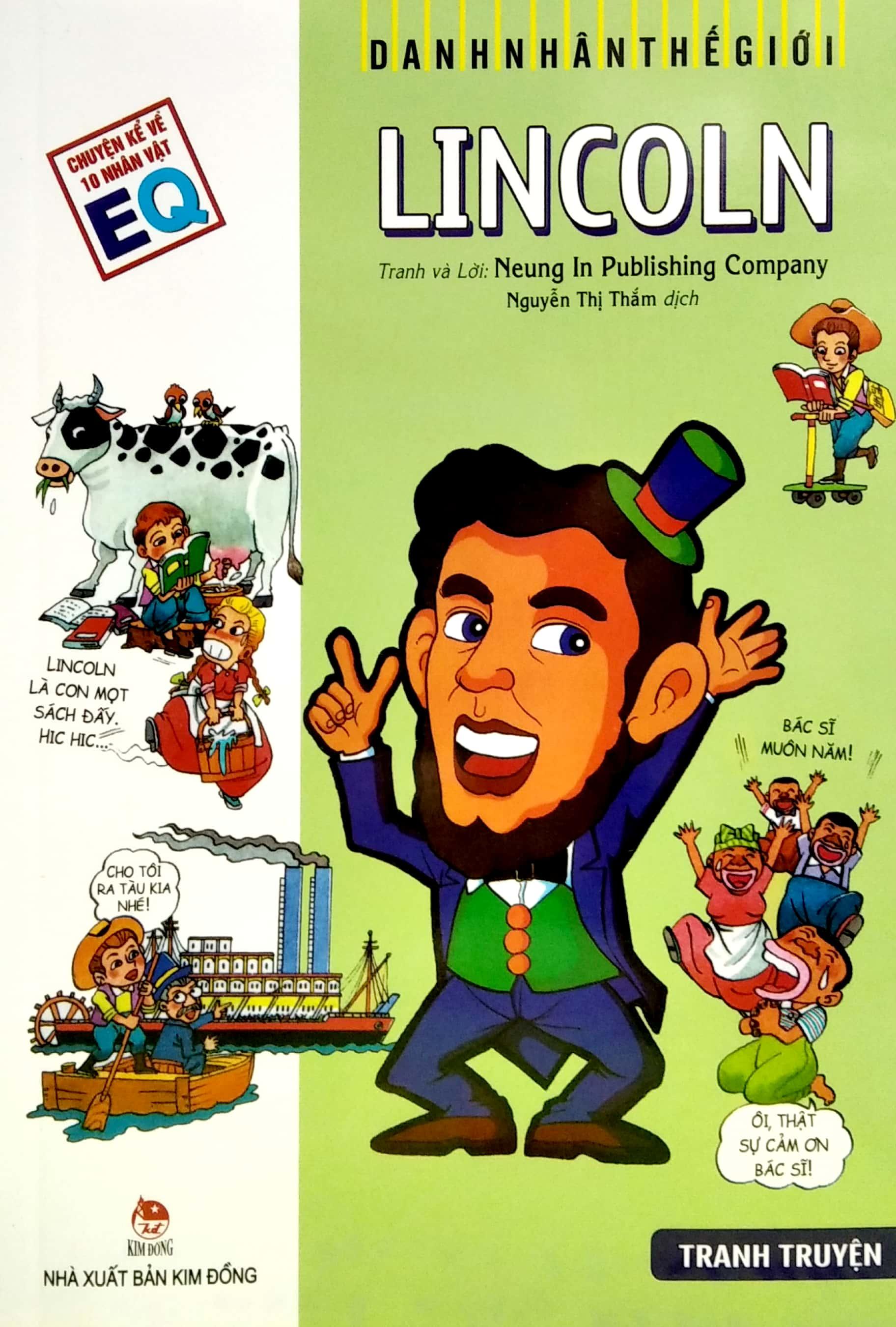 Danh Nhân Thế Giới: Lincoln (Tái Bản 2022)