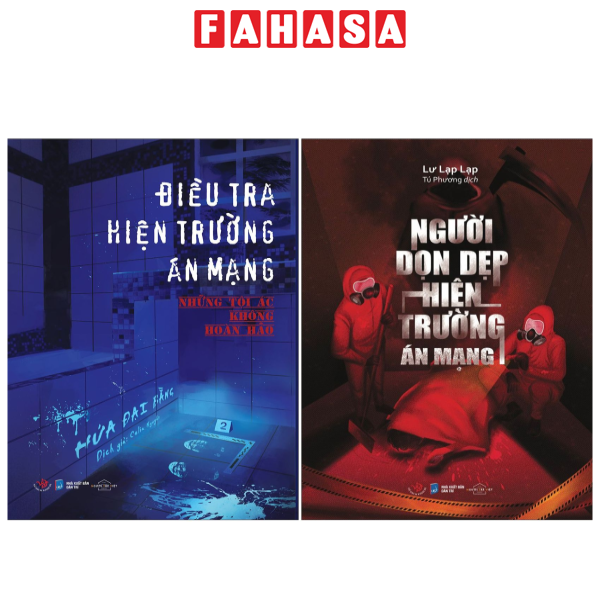 Combo Sách Người Dọn Dẹp Hiện Trường Án Mạng + Điều Tra Hiện Trường Án Mạng - Những Tội Ác Không Hoàn Hảo