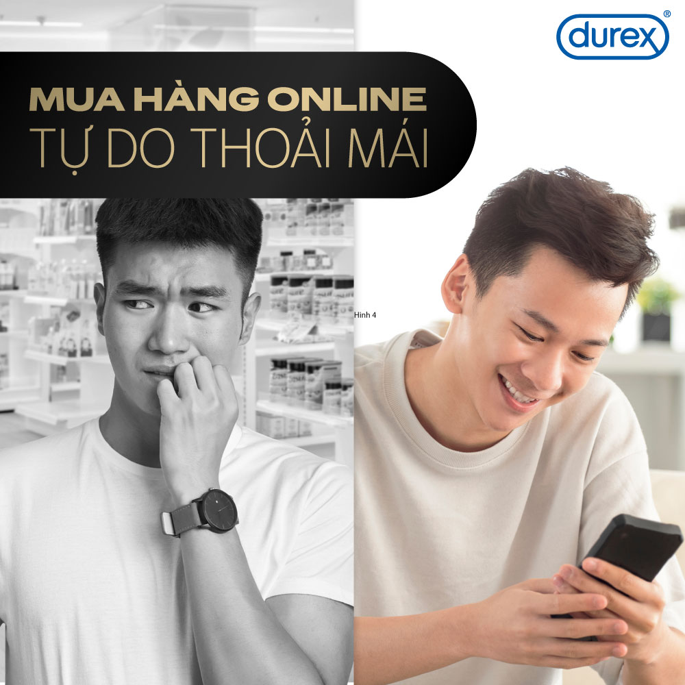 [Mới] Bao cao su Durex 001 Siêu Mỏng, Hộp 3 Bao Mới Ra Mắt