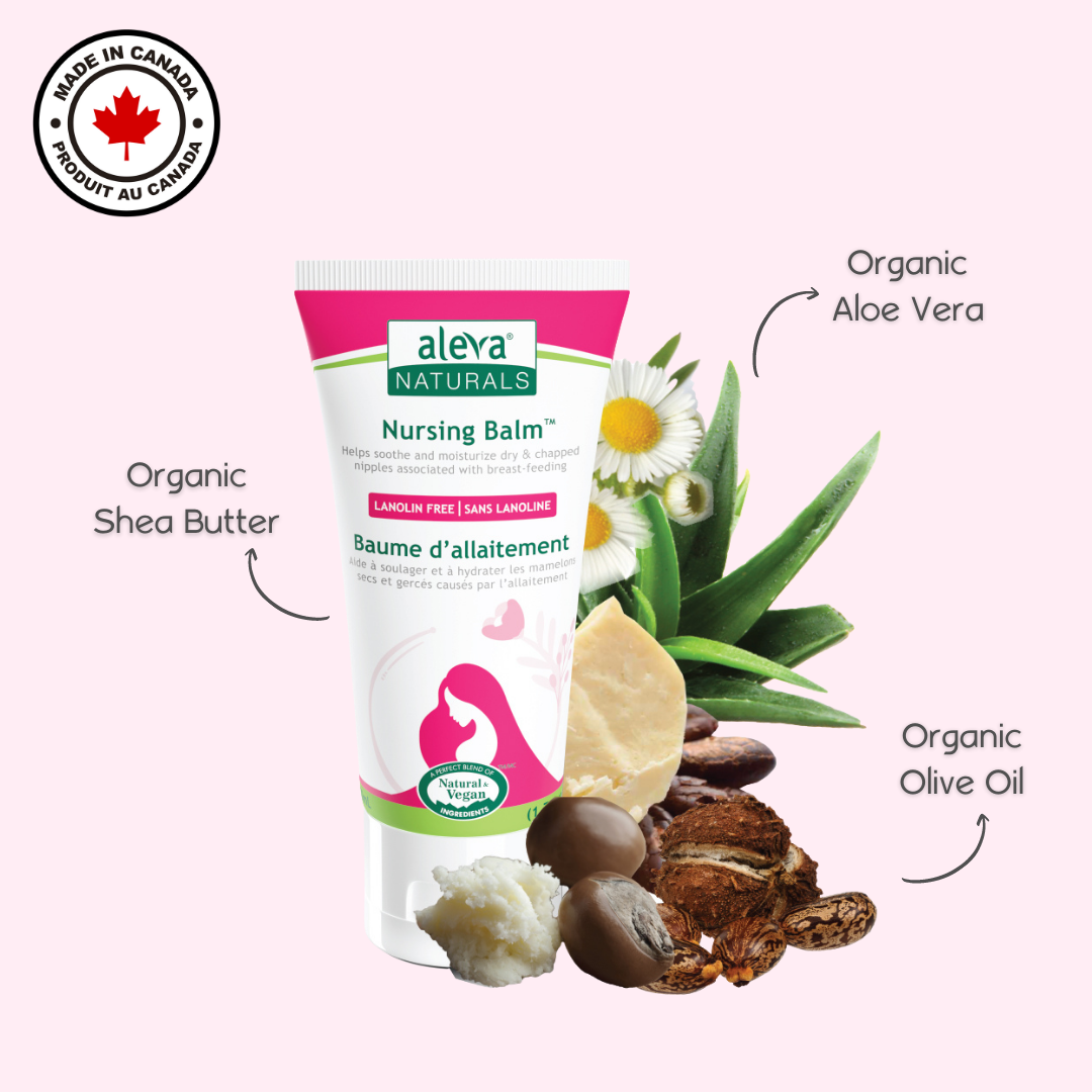 Kem làm mềm, giảm nứt nẻ và dưỡng ti cho mẹ bầu Aleva Naturals