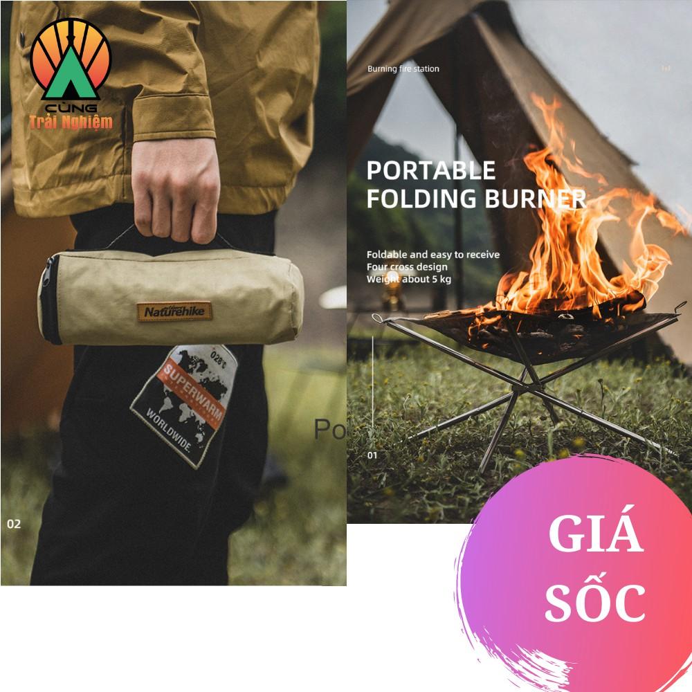 Giá Đỡ Gấp Gọn Đốt Bếp Củi Naturehike Dành Cho Dã Ngoại Picnic NH20SK001