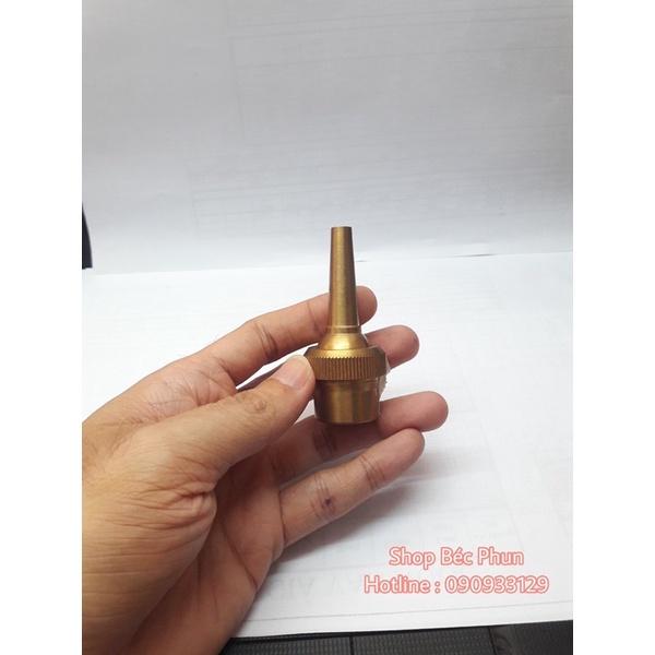 Phun thẳng 1 tia có chỉnh hướng bằng đồng phi 17 21 27 34