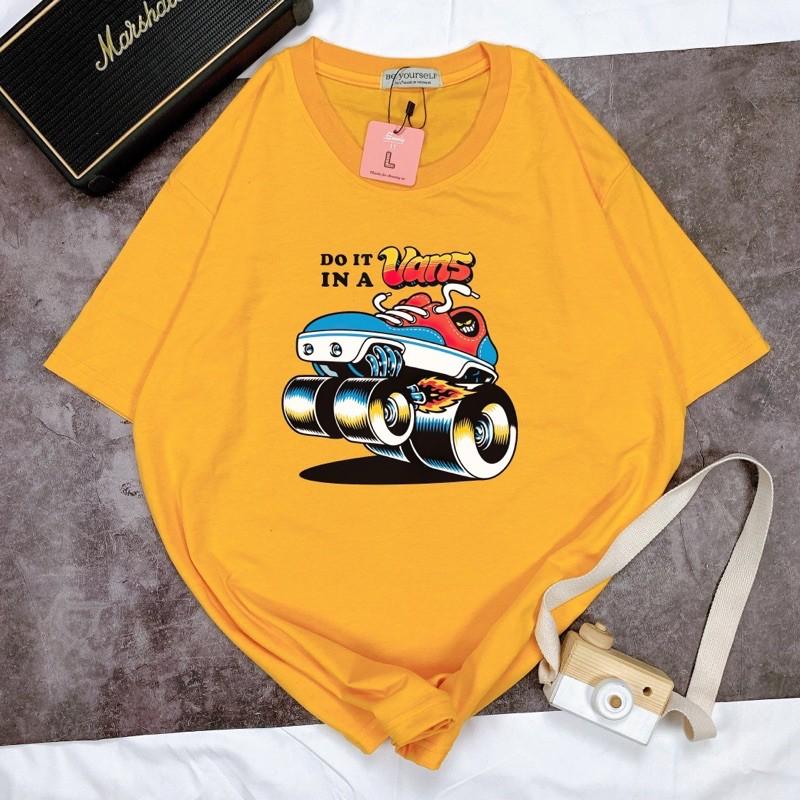 Áo Thun Tay Ngắn UNISEX XE - Hình chụp thật