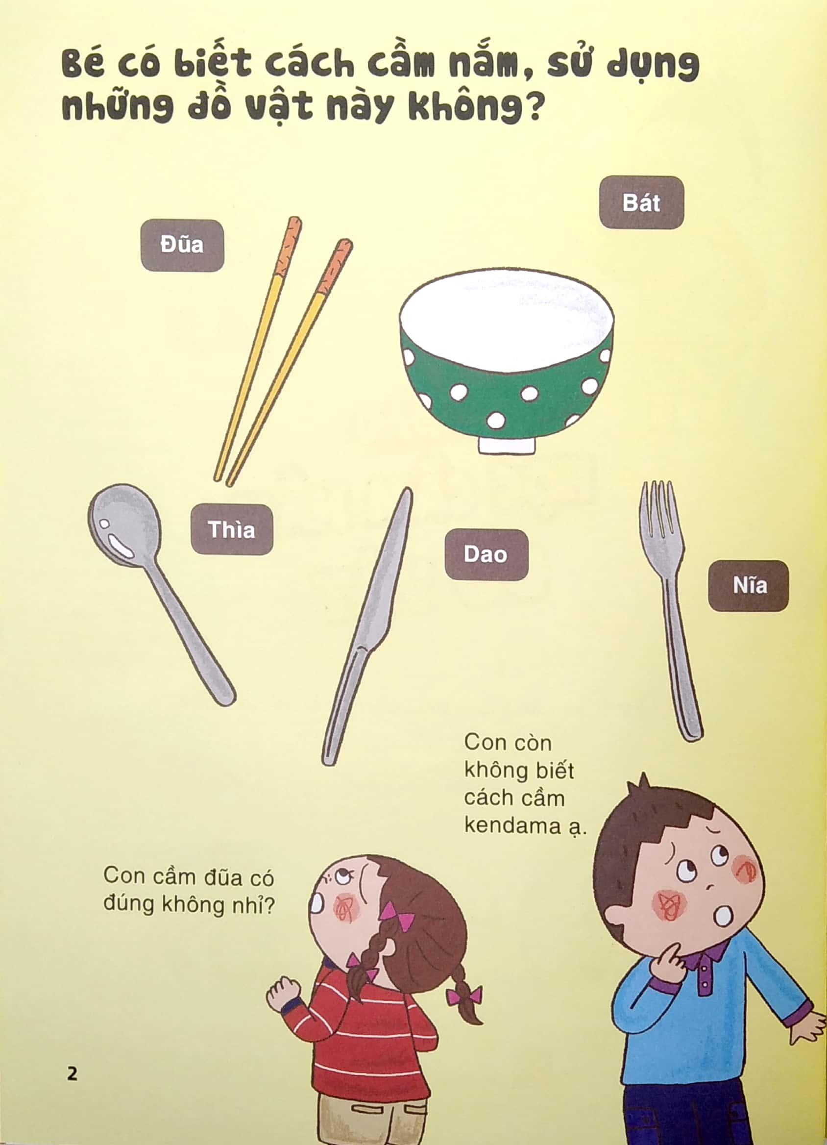 Lần Đầu Học Cầm Nắm Đồ Vật