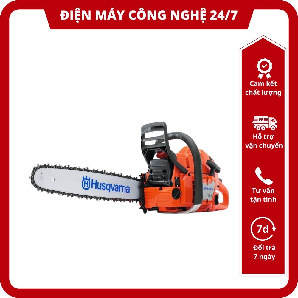 MÁY CƯA XÍCH HUSQARVNA 365 ĐỦ BỘ LAM XÍCH 50 CÔNG SUẤT LỚN HIỆU QUẢ