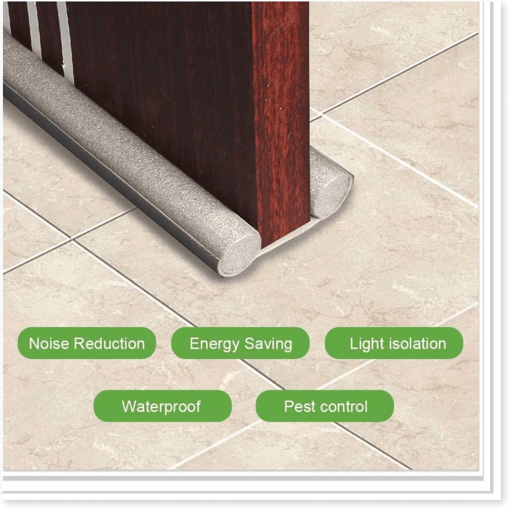 THANH Nẹp xốp chắn khe cửa chống ồn, ngăn côn trùng, bụi bẩn, tránh kẹt chân tay trẻ nhỏ 95cm