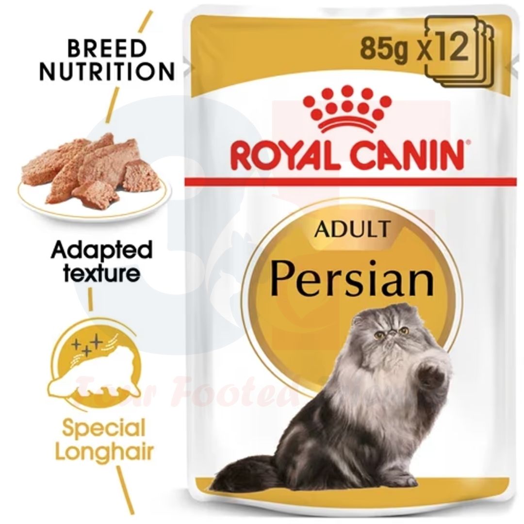 Pate Thức Ăn Ướt Dành Cho Mèo Ba Tư Tưởng Thành: Royal Canin Persian Adult - Gói 85g