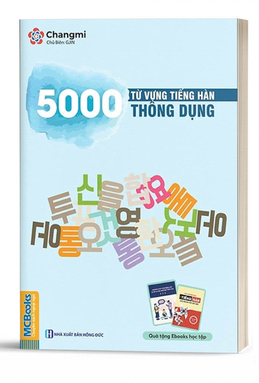 5000 Từ Vựng Tiếng Hàn Thông Dụng - Bản Quyền