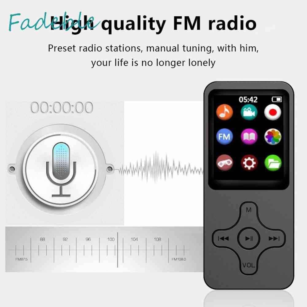 Máy Nghe Nhạc MP4 Video MP3 FM Radio Bluetooth 5.0 Đi Bộ Dành Cho Học Sinh