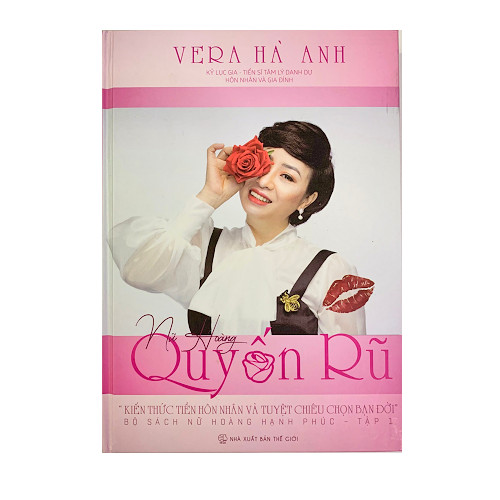 Combo bộ 5 cuốn sách Nữ Hoàng Hanh Phúc - Bí kíp gìn giữ hôn nhân và hạnh phúc gia đình - Vera Hà Anh