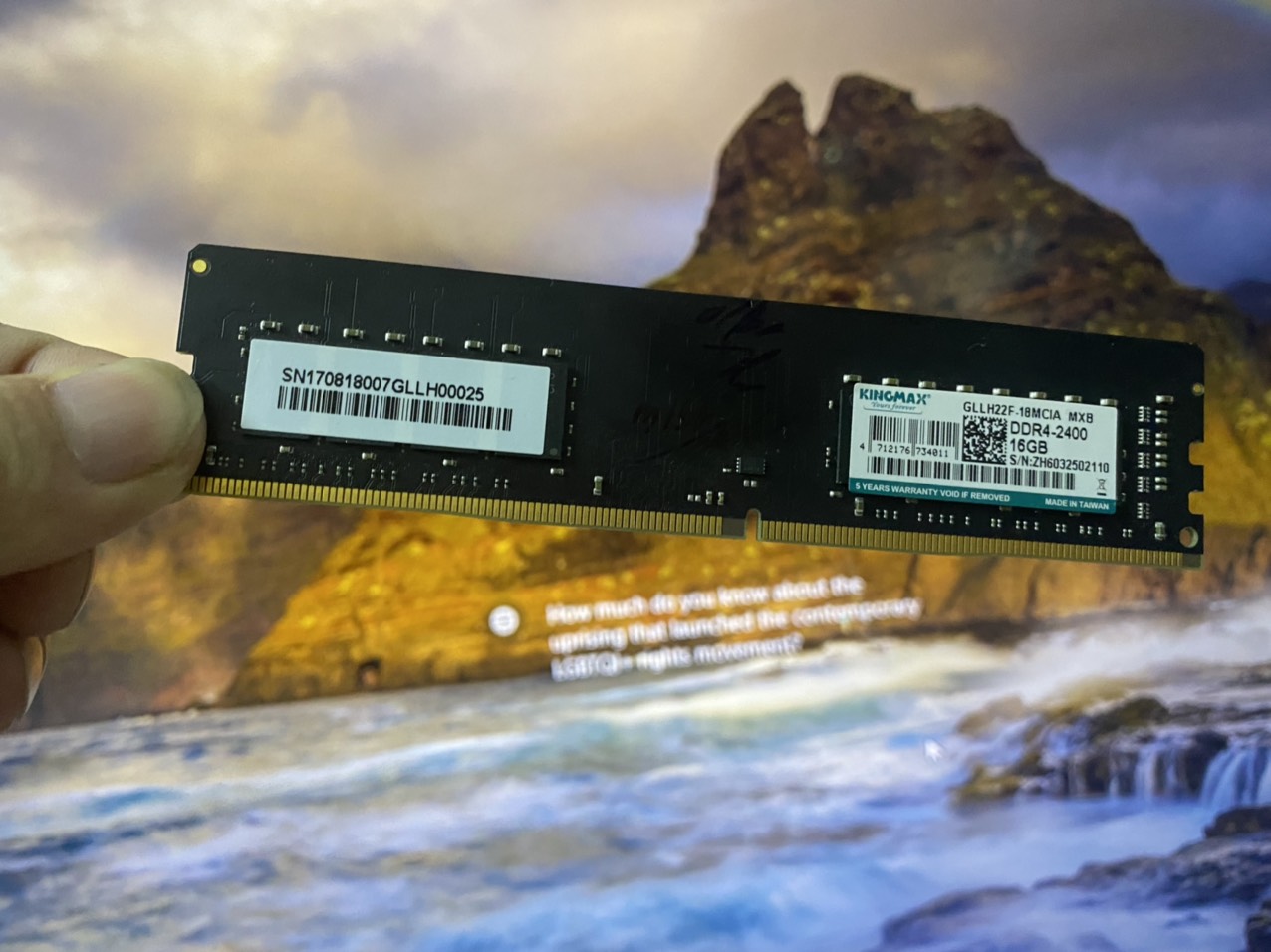 RAM PC 16GB DDR4-BUS 2400 KINGMAX - HÀNG CHÍNH HÃNG