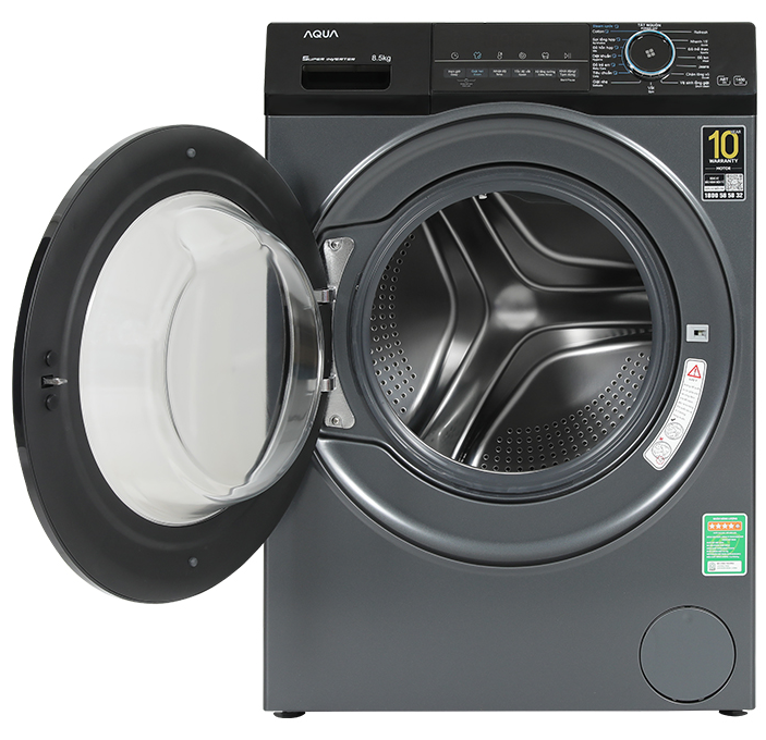 Máy giặt Aqua Inverter 8.5 kg AQD-A852J(BK) - hàng chính hãng - chỉ giao HCM