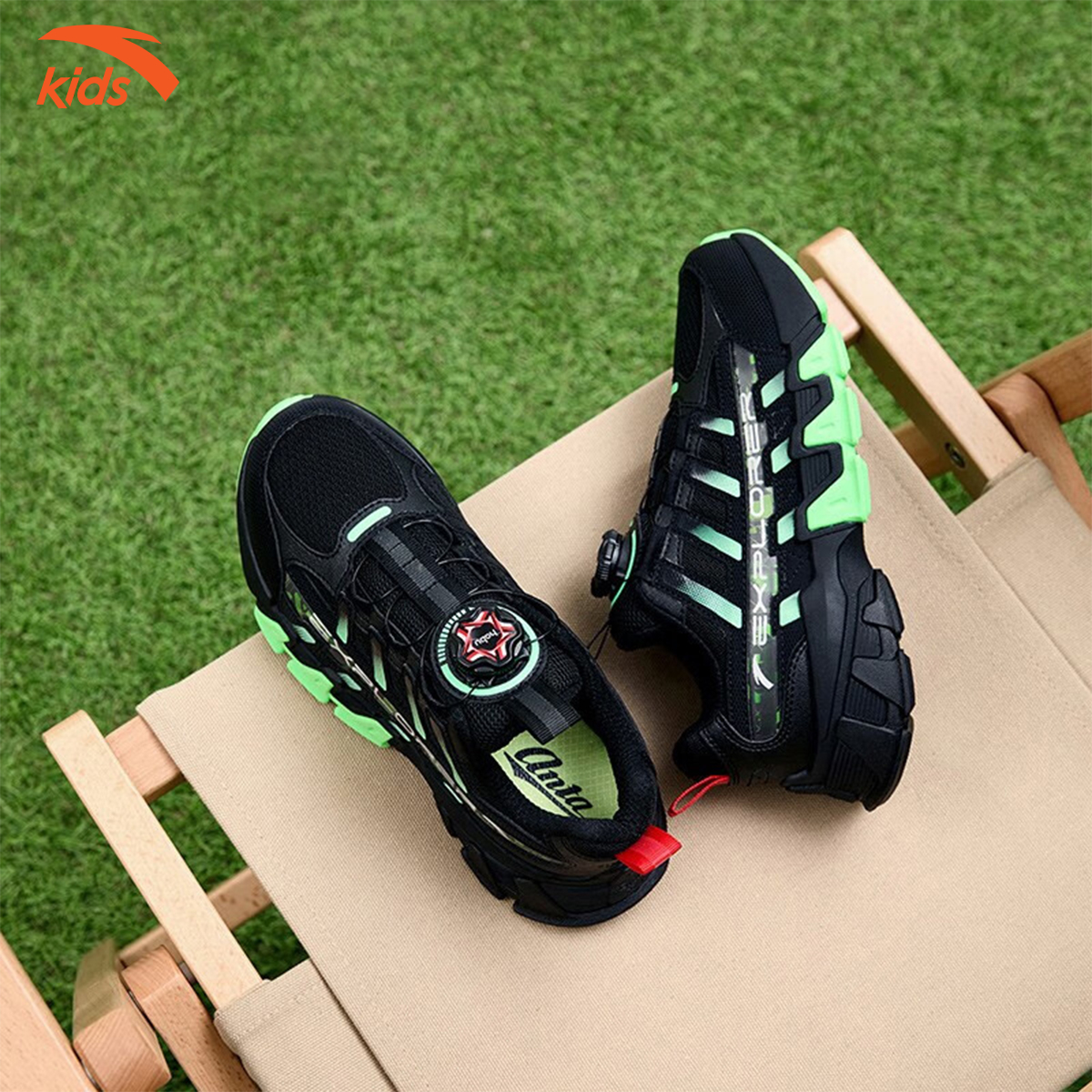 Giày thời trang thể thao bé trai Anta Kids, giày nhẹ, chống trơn trượt 312318802