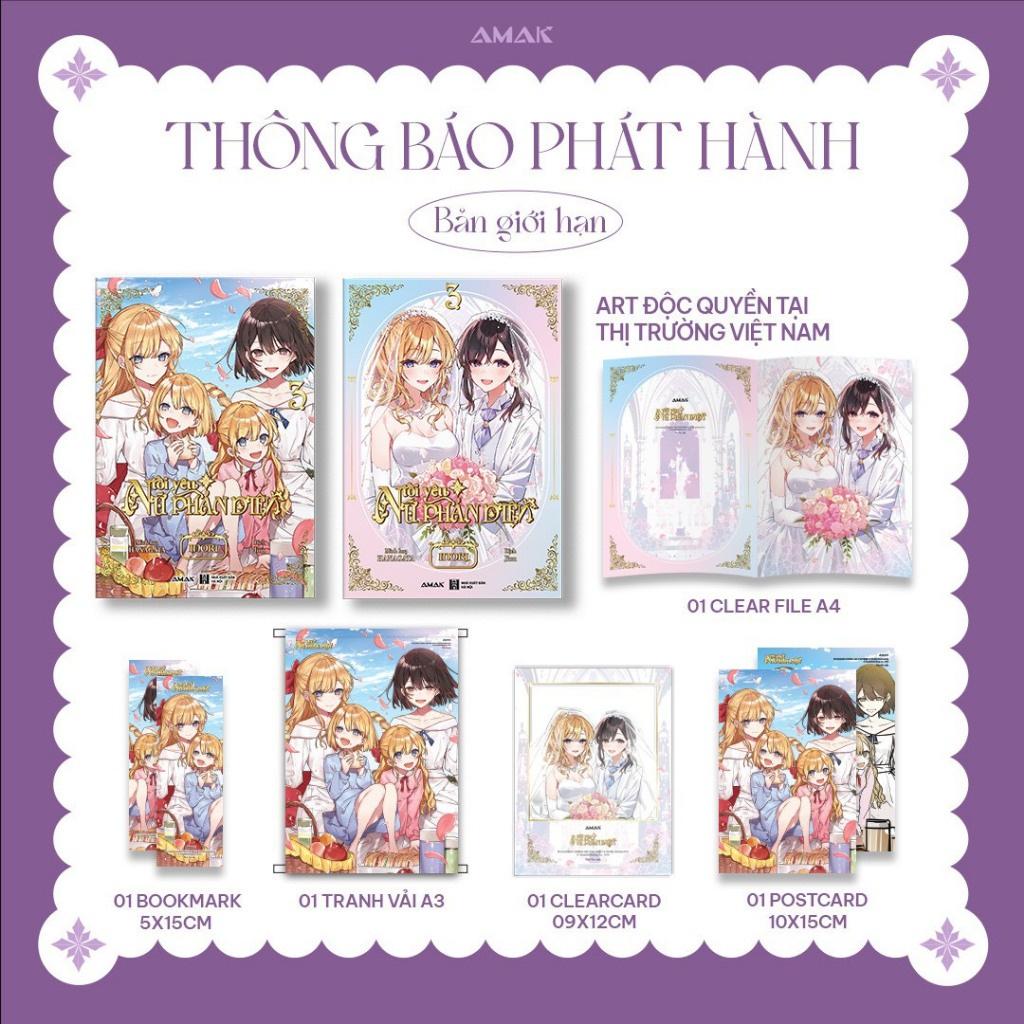 Truyện Tranh Tôi yêu nữ phản diện tập 3 - Bản Quyền