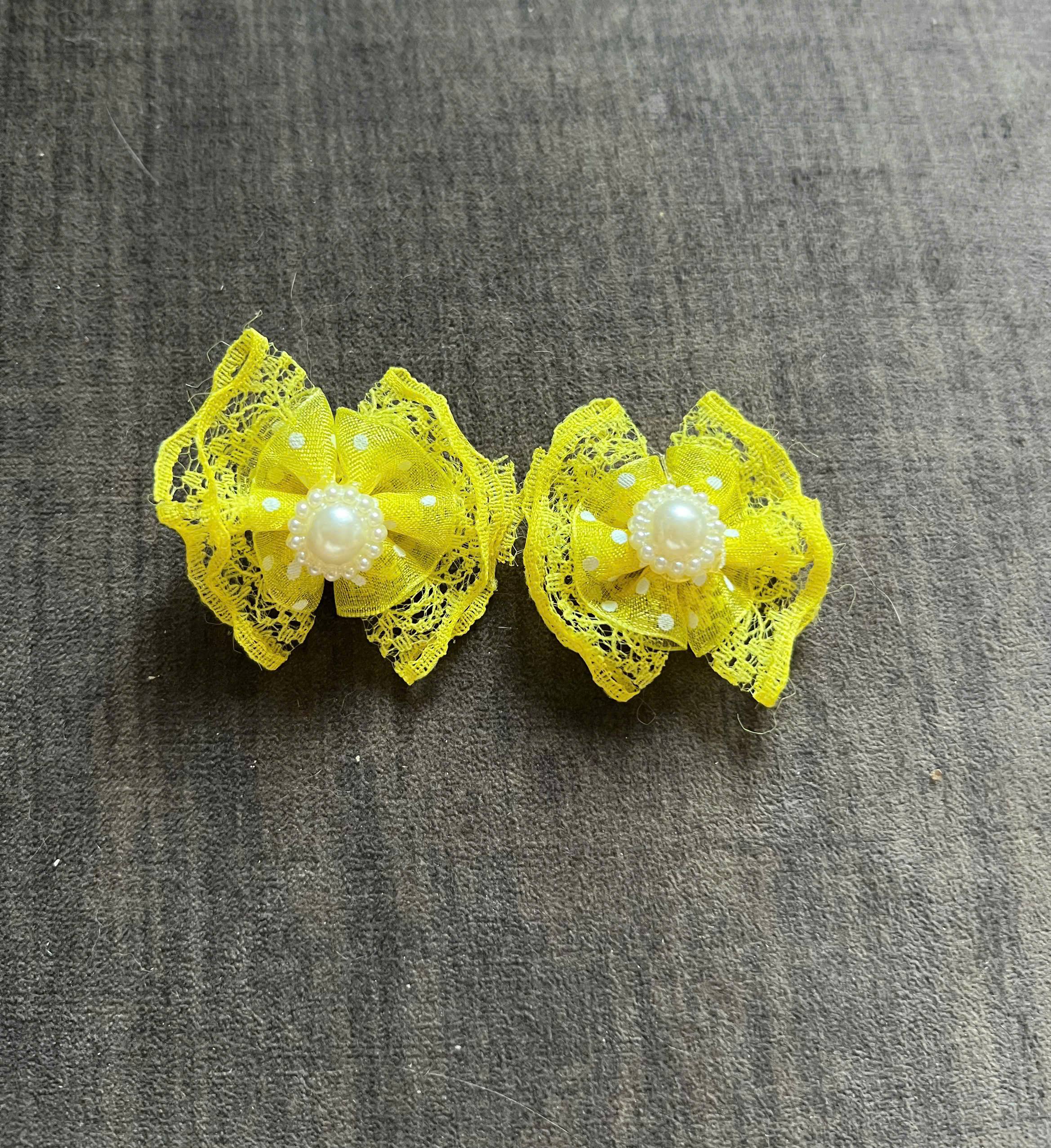 NƠ KẸP TÓC SANG TRỌNG NHIỀU MÀU DỄ THƯƠNG MÃ 17 XINH XẮN CHO THÚ CƯNG CHÓ MÈO