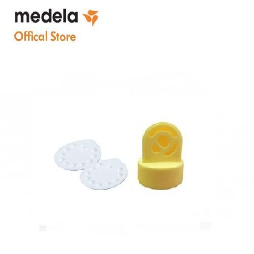 Medela - Phụ kiện máy hút sữa, combo 1 van vàng 2 van trắng dùng cho máy Pump, Swing, Mini, Harmony