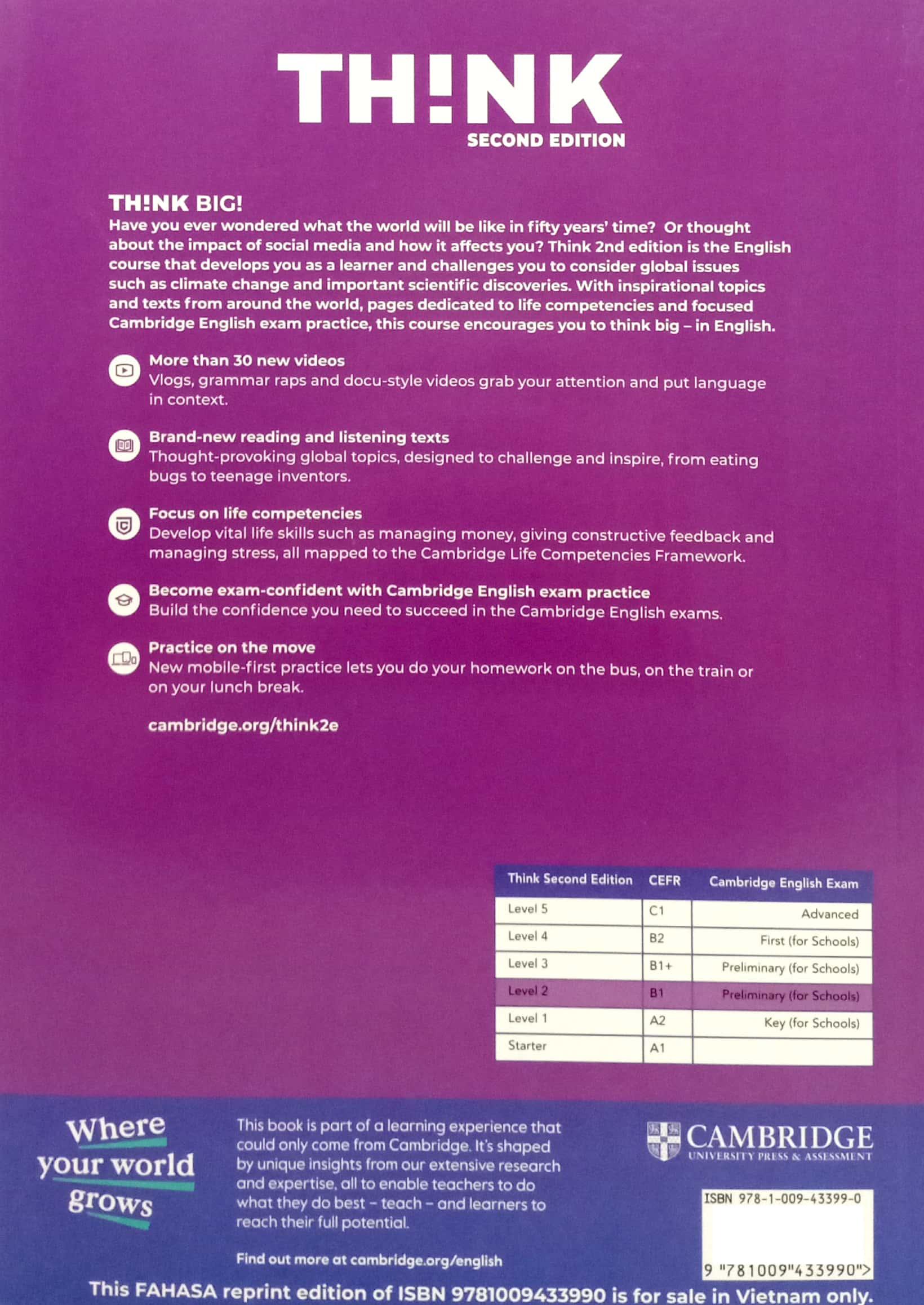 Think 2 - Workbook (Second Edition)
